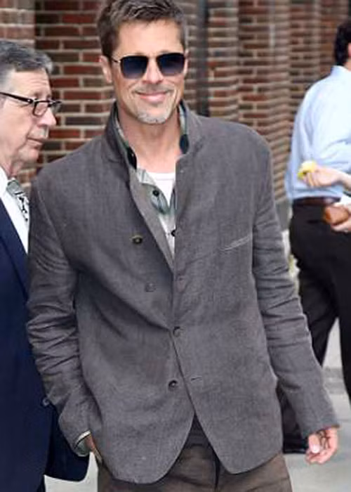 Hiện tại, Brad Pitt vẫn chưa lên tiếng về tin đồn hẹn hò Nerio Oxman. Trước đó, hậu ly hôn, tài tử không ít lần vướng nghi vấn đã có tình mới nhưng đều lên tiếng phủ nhận. Ảnh: Dailymail