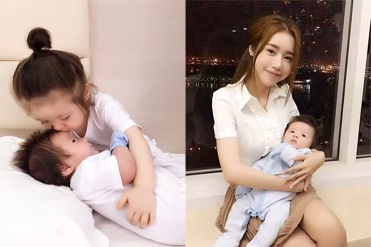 Tháng 11/2015, hot girl Elly Trần hạ sinh con trai thứ 2 bằng phương pháp đẻ mổ.