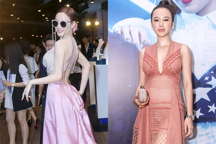 Angela Phương Trinh là một trong số những mỹ nhân Việt chơi trội trên thảm đỏ bằng những bộ trang phục hở bạo đốt mắt người đối diện. Ảnh: Zing