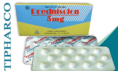 Lô thuốc Prednisolon của Tipharco bị thu hồi, tiêu huỷ do không đạt chuẩn chất lượng.