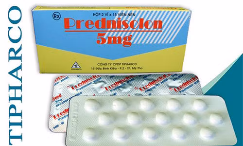 Lô thuốc Prednisolon của Tipharco bị thu hồi, tiêu huỷ do không đạt chuẩn chất lượng.