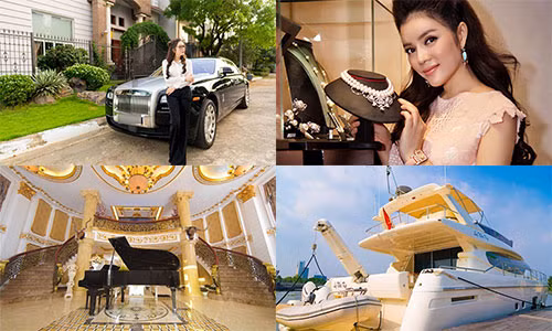 Lý Nhã Kỳ siêu giàu. Ảnh: Thethaovanhoa