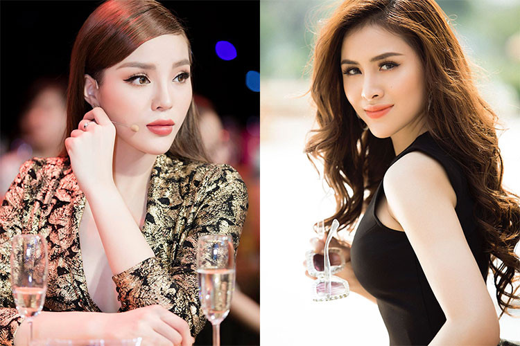 Thư Dung vừa ngầm tố Hoa hậu Kỳ Duyên (trái) chen vào mối quan hệ giữa cô và một bác sĩ thẩm mỹ nổi tiếng.