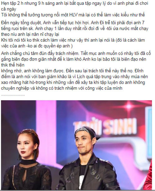 Chia sẻ của Phạm Lịch.