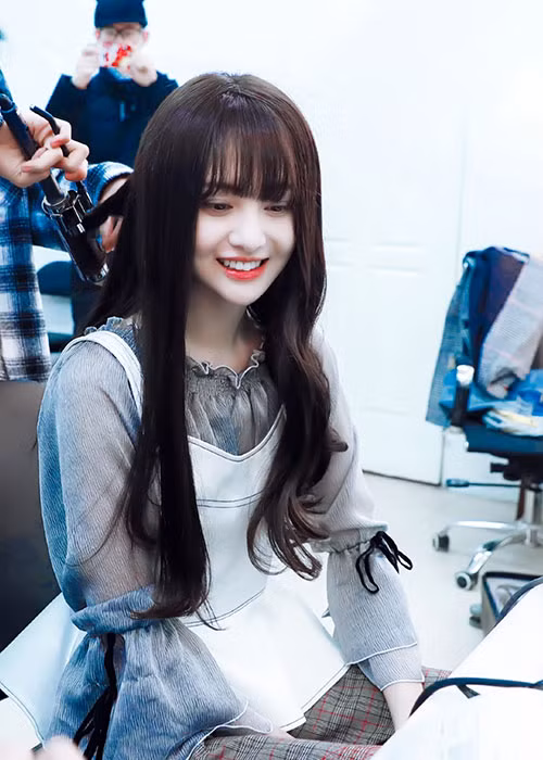 Chia tay Trương Hàn, Trịnh Sảng hẹn hò Hồ Ngạn Bân. Tuy nhiên, cô sớm đường ai nấy đi với Hồ Ngạn Bân vì tính đào hoa của anh. Ảnh: Fanpage