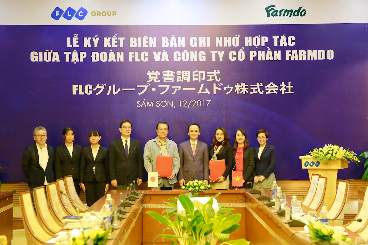 Ký kết hợp tác giữa Farmdo và FLC.