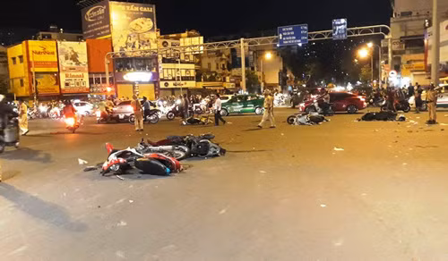 Nu tai xe gay tai nan kinh hoang la 