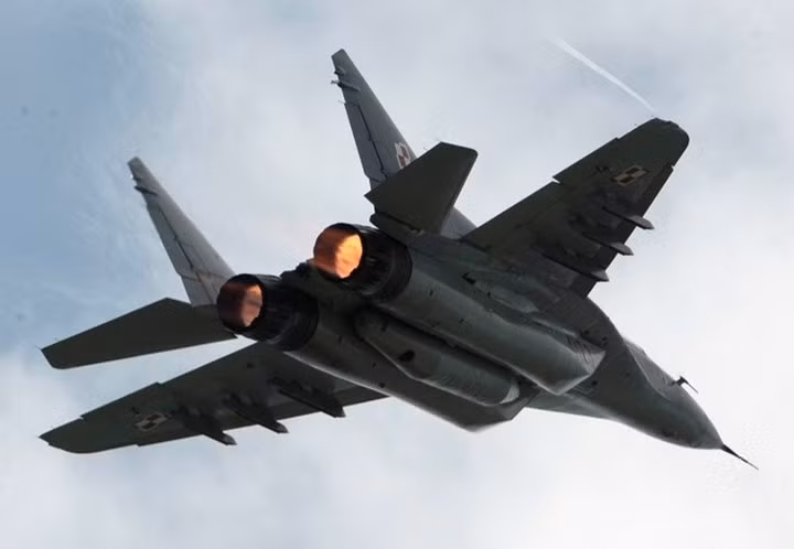 Mig-29 cùng với Su-27 là những chiến đấu cơ được sử dụng nhiều nhất trong lực lượng Không quân Nga. Ảnh TASS