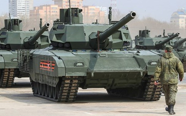 Ảnh: Xe tăng T-14 Armata của Nga.