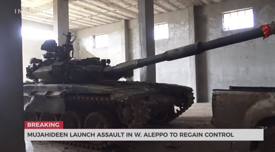 Nhưng sau một thời gian khắc phục, có thông tin cho biết các tay súng đối lập đã phục hồi được khả năng chiến đấu cơ bản cho chiếc xe tăng này và sẵn sàng tung nó vào trận chiến.