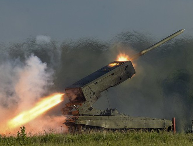 Đầu đạn áp nhiệt sử dụng chất nổ thermobaric (nhiệt áp bari) - loại thuốc nổ thường được sử dụng để chế tạo bom công phá ứng dụng công nghệ chân không.