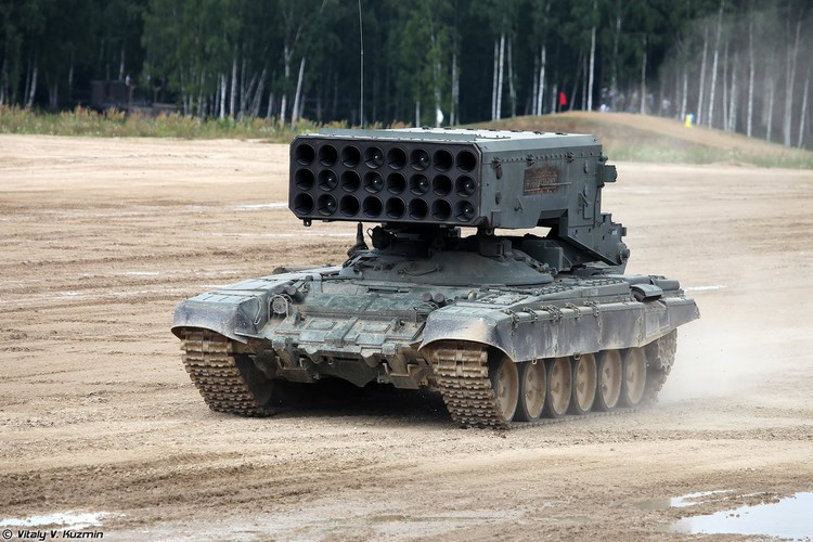 Khả năng tấn công đặc biệt của hệ thống TOS-1A trong quân đội Nga đã được chính người Mỹ phải thừa nhận.