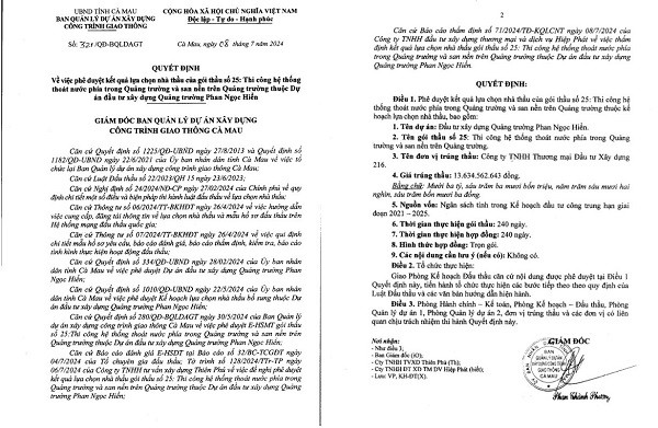 Cà Mau: Cận cảnh Dự án Quảng trường Phan Ngọc Hiển hơn 236 tỷ - Hình 4 Ca Mau: Can canh Du an Quang truong Phan Ngoc Hien hon 236 ty-Hinh-4
