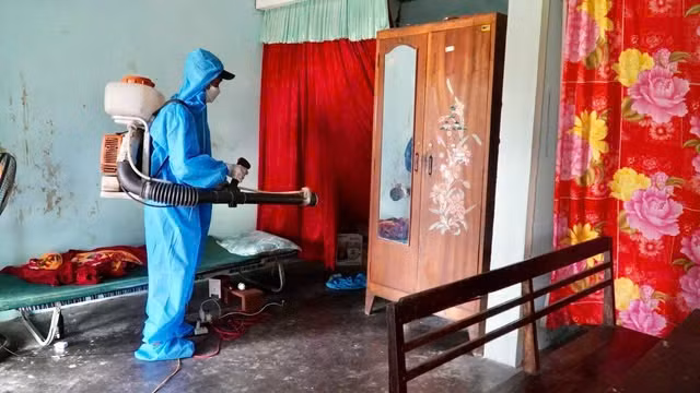 Chau be 1 tuoi o Quang Binh tu vong do sot xuat huyet