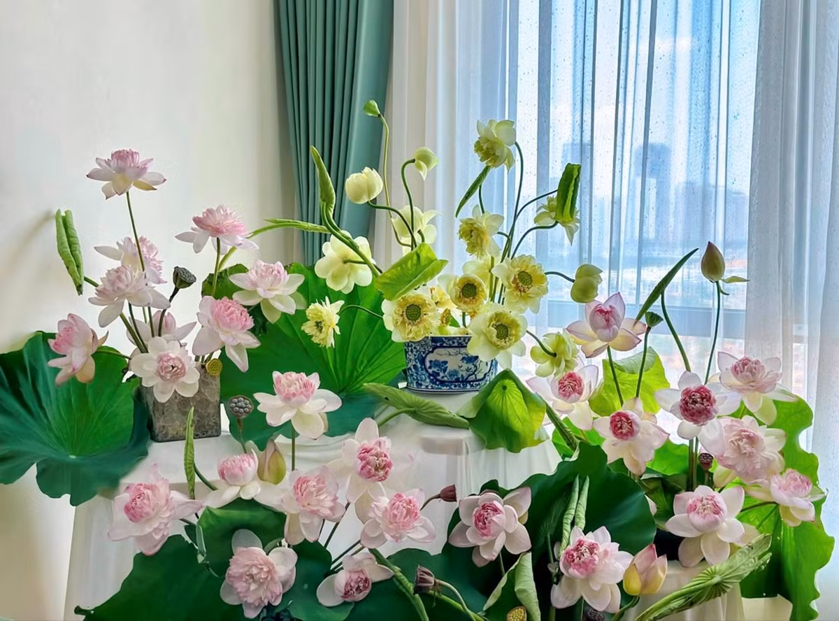 Nhung binh sen doc, la cua Nguyen chu tich FPT - ong Hoang Nam Tien-Hinh-10