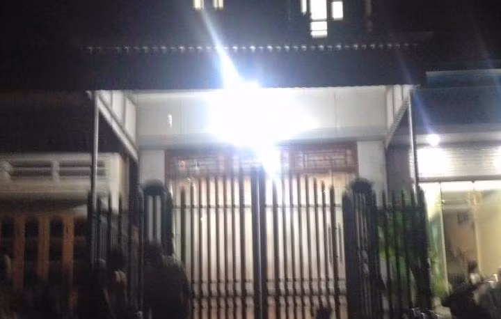 Ngôi nhà xảy ra vụ án mạng.