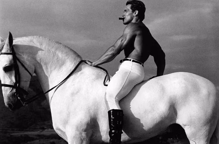 Tuấn mã, một con thú cưỡi thực thụ của Arnold Schwarzenegger