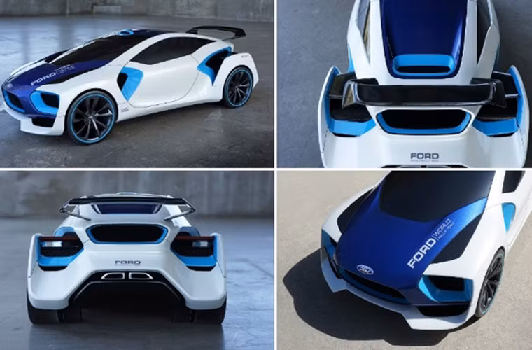 Ford RS 160 Rally Concept: Bản thiết kế concept này của Ken Nagasaka - nhà thiết kế xe cho Toyota trong vài năm qua. Đây tuy chỉ là concept, nhưng nếu được Ford hiện thực hóa thì quá tuyệt vời.