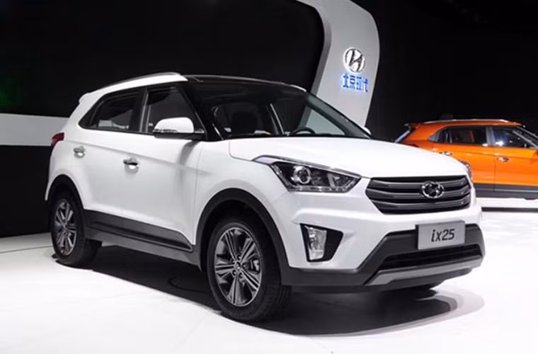  Hyundai ix25: Theo tiết lộ, Hyundai Thành Công sẽ đưa mẫu SUV cỡ nhỏ ix25 về thị trường Việt Nam trong giữa năm 2015. Ix25 sẽ góp phần làm sôi động phân khúc Urban SUV tại nước ta khi hiện nay Ford EcoSport đang nắm thế độc tôn. Nhiều khả năng, ix25 nhập khẩu vào Việt Nam sẽ có hai tùy chọn động cơ xăng gồm 1.6L và 2.0L. Giá bán được tiết lộ sẽ rất cạnh tranh.