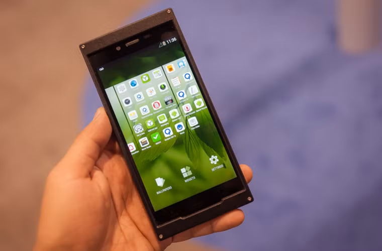 Thiết bị sẽ sử dụng hệ điều hành mới nhất Android 5.0 với giao diện tuỳ biến của Bkav.