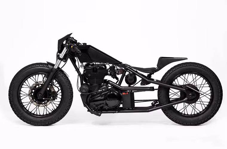 Royal Enfield "Nevermore", bản độ của Mean Green Customs