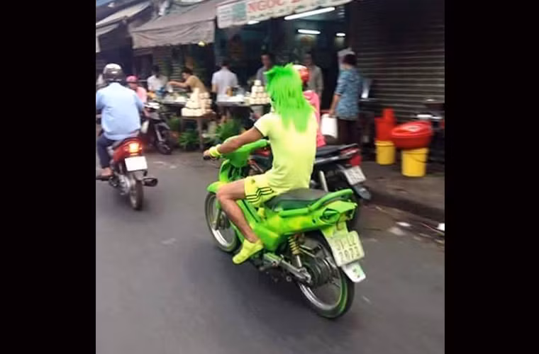 Sắc màu đường phố