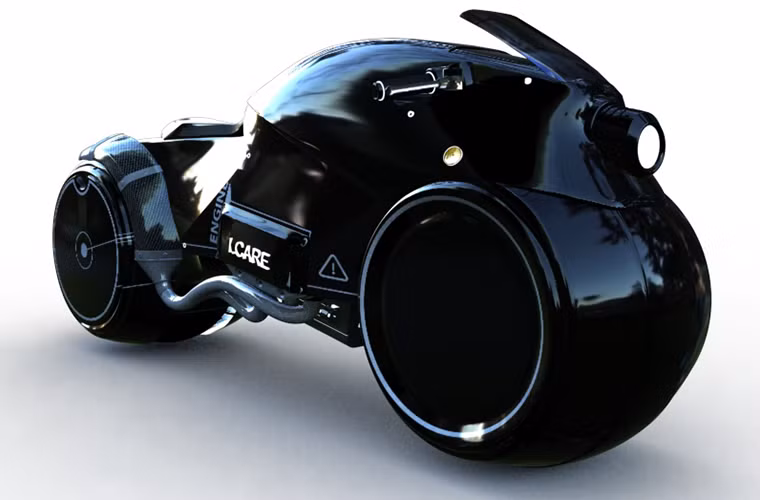 I.Care: Chiếc mô tô này là hình mẫu đại diện tốt nhất cho công nghệ hiện đại, trong đó kiểu dáng thiết kế của nó giúp nâng cao về mặt tốc độ. Nó được thiết kế tại Pháp nhằm tạo ra nền tảng phát triển một mẫu xe có tốc độ cao.