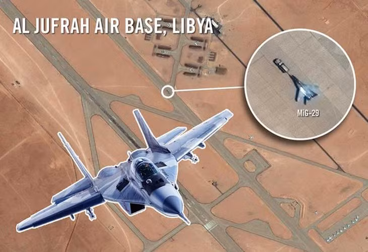 Theo công bố, 2 tiêm kích MiG-29 đã tiêu diệt tổng cộng 3 hệ thống phòng không MIM-23 Hawk được điều hành bởi quân đội Thổ Nhĩ Kỳ gần thành phố chiến lược Sirte.