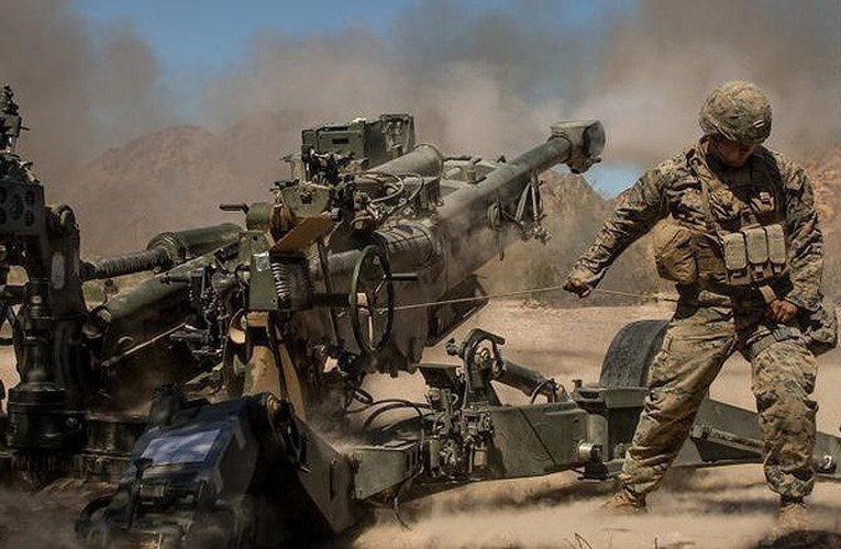 Ngay khi có loại pháo M777, SDF đã tạo ra các đòn tấn công sấm sét vào đối thủ.