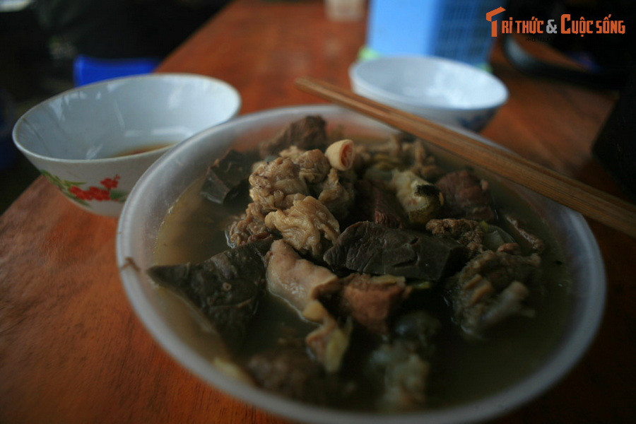 Một bát thắng cố ở chợ phiên Sín Chéng, huyện Si Ma Cai, Lào Cai.