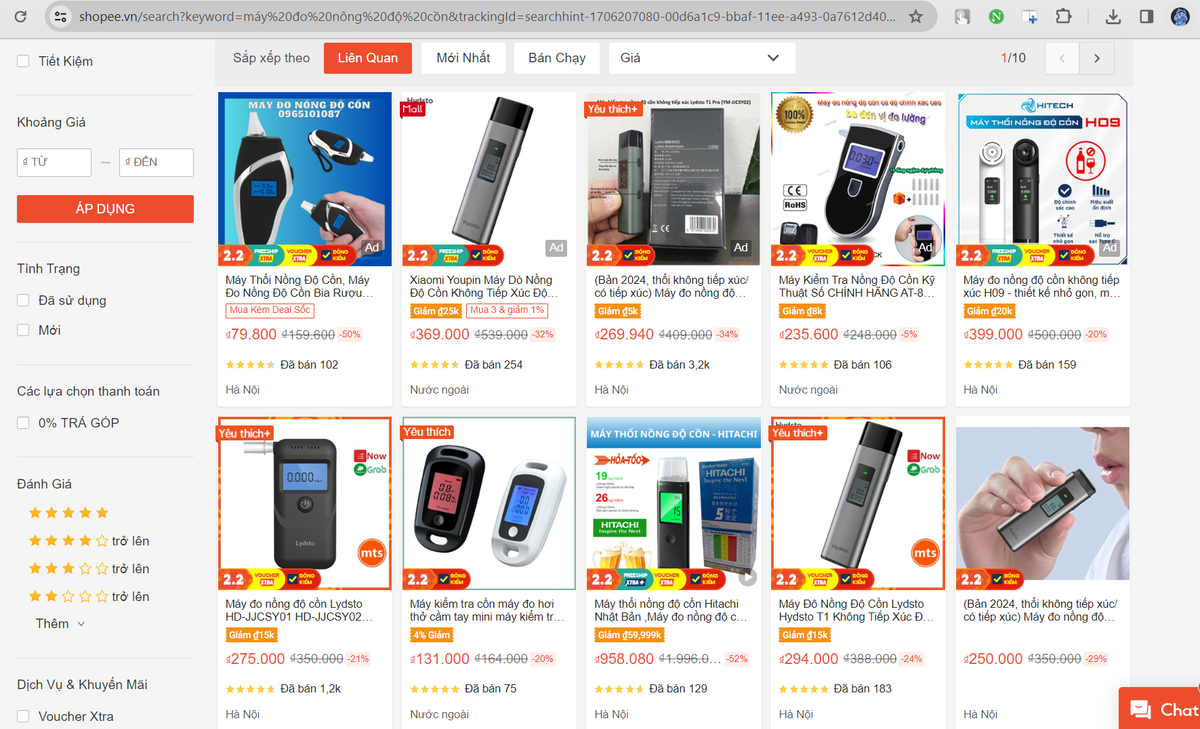 Loan gia may do nong do con tren “cho” online-Hinh-3