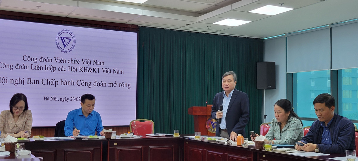 Cong doan Lien hiep cac Hoi Khoa hoc & Ky thuat Viet Nam to chuc Hoi nghi Ban Chap hanh mo rong-Hinh-6