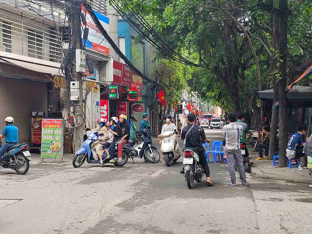 Hien truong vu chay chung cu mini 