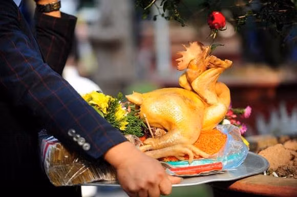 Tai sao khong chon ga mai ma phai la ga trong khi thap huong?