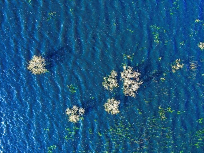 Net dep tuyet voi cua Trai Dat qua chum anh tu tren cao