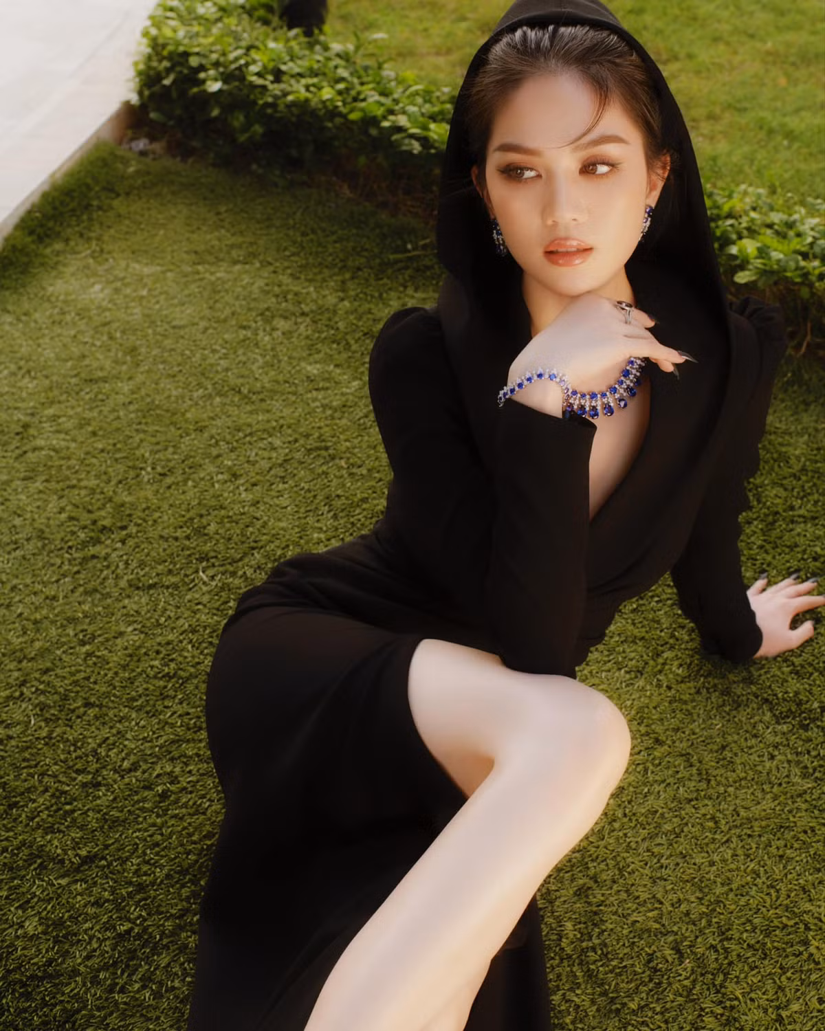 Huong an treo, Ngoc Trinh don Tet voi phong cach gian di-Hinh-4