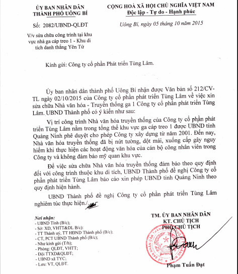 Vi pham xay dung trong di tich Yen Tu: Chu dau tu len tieng-Hinh-2