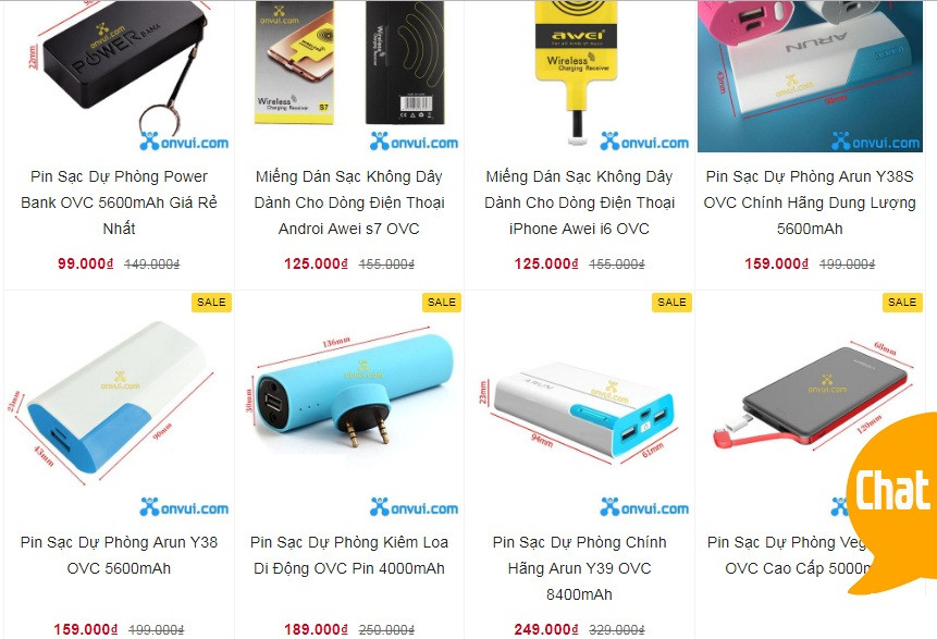 "Ma trận" sạc pin dự phòng giá rẻ trên các shop online khiến người tiêu dùng "hoa mắt".