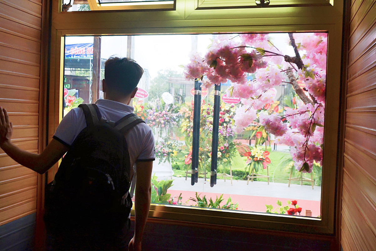 Góc phòng để đồ vô cùng thông thoáng, view sêu đẹp.