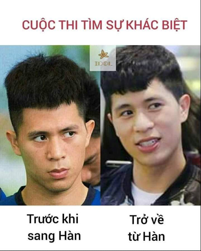 Đình Trọng là một trong những cầu thủ của đội tuyển quốc gia luôn nhận được sự yêu mến, quan tâm lớn từ cả fan và giới truyền thông. Nhiều người nói đùa rằng sau thời gian ở Hàn Quốc, Trọng "thảo mai" đã có vẻ "hiền lành" hơn trước. Ảnh: Idol.