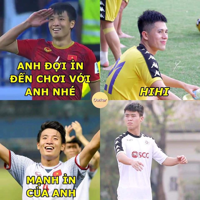 Được biết đến là những người bạn thân thiết, khi Đình Trọng điều trị chấn thương ở nước ngoài, những đồng đội thường xuyên liên lạc và quan tâm đến anh nhất có lẽ là Tiến Dũng và Duy Mạnh. Ảnh: Fandom Owker.