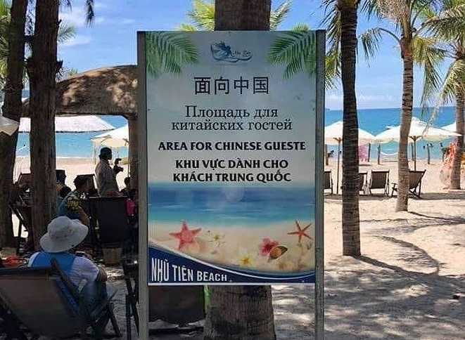 Diamond Bay Condotel Resort Nha Trang uu ai khach Trung Quoc gay buc xuc