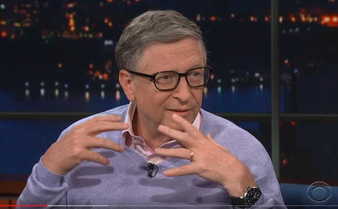  Bill Gates nổi tiếng là “tỷ phú hảo tâm nhất thế giới”. Không tiêu xài hoang phí, Gates cùng với nhà đầu tư huyền thoại Warren Buffett dành phần lớn tài sản cho tổ chức từ thiện Giving Pledge. Ảnh: Two Broke Watch Snobs.