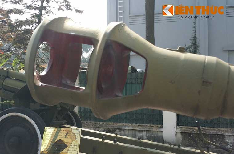 Cận cảnh đầu nòng pháo chống tăng Pak-40.