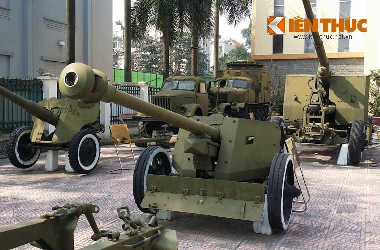 Hiện nay, một trong các khẩu pháo Đức từng được bộ đội ta sử dụng để đánh trả tàu chiến Mỹ đang được lưu giữ trong tình trạng khá tốt tại Bảo tàng Pháo binh. Trong ảnh là khẩu pháo chống tăng Pak-40 75mm do Đức sản xuất, được Đại đội Pháo binh dân quân xã Hải Thịnh, Hải Hậu, Nam Định sử dụng để tham gia chiến đấu với pháo binh chủ lực đánh trả tàu chiến Mỹ từ năm 1966 đến 1972.