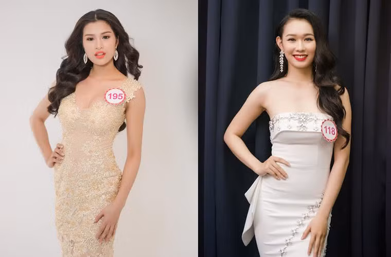 Trước thử thách đầu tiên, các cô gái tự tin thể hiện bản thân, lúc gợi cảm, quyến rũ trong trang phục áo tắm, lúc kiêu sa, lộng lẫy với váy dạ hội.