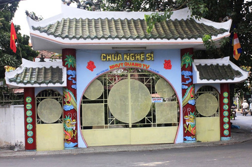 Dau xuan tham ngoi chua dac biet nhat Sai Gon