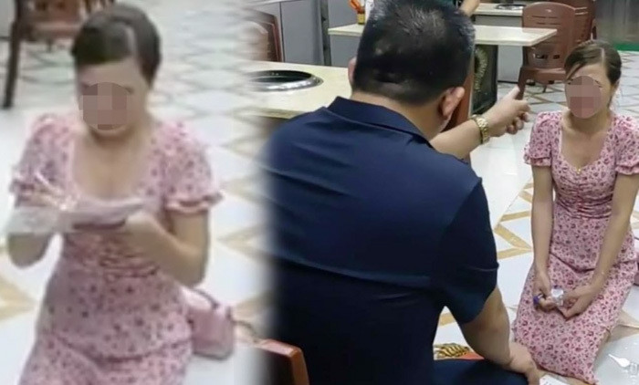 Chu quan “Nhang nuong Hien Thien” bat co gai quy, quay clip: Hoc theo “giang ho mang”?