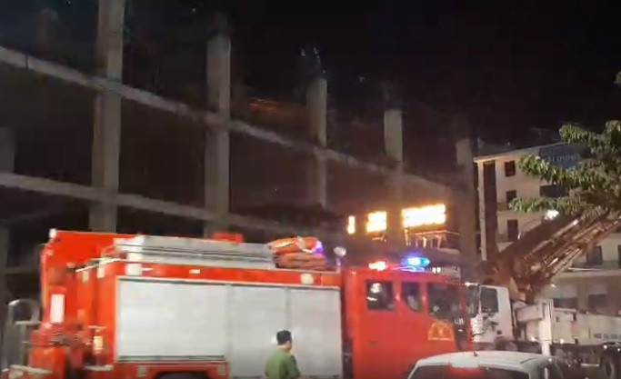 Sap tran cong trinh xay dung tai Bac Giang, hien chua ro thuong vong