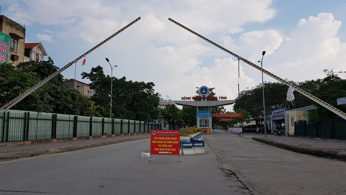 Bệnh viện Đa khoa tỉnh Hải Dương đã mở cửa tiếp nhận bệnh nhân điều trị nội trú từ 22/8 sau khi phải tạm ngưng vì liên quan ca bệnh 751.
